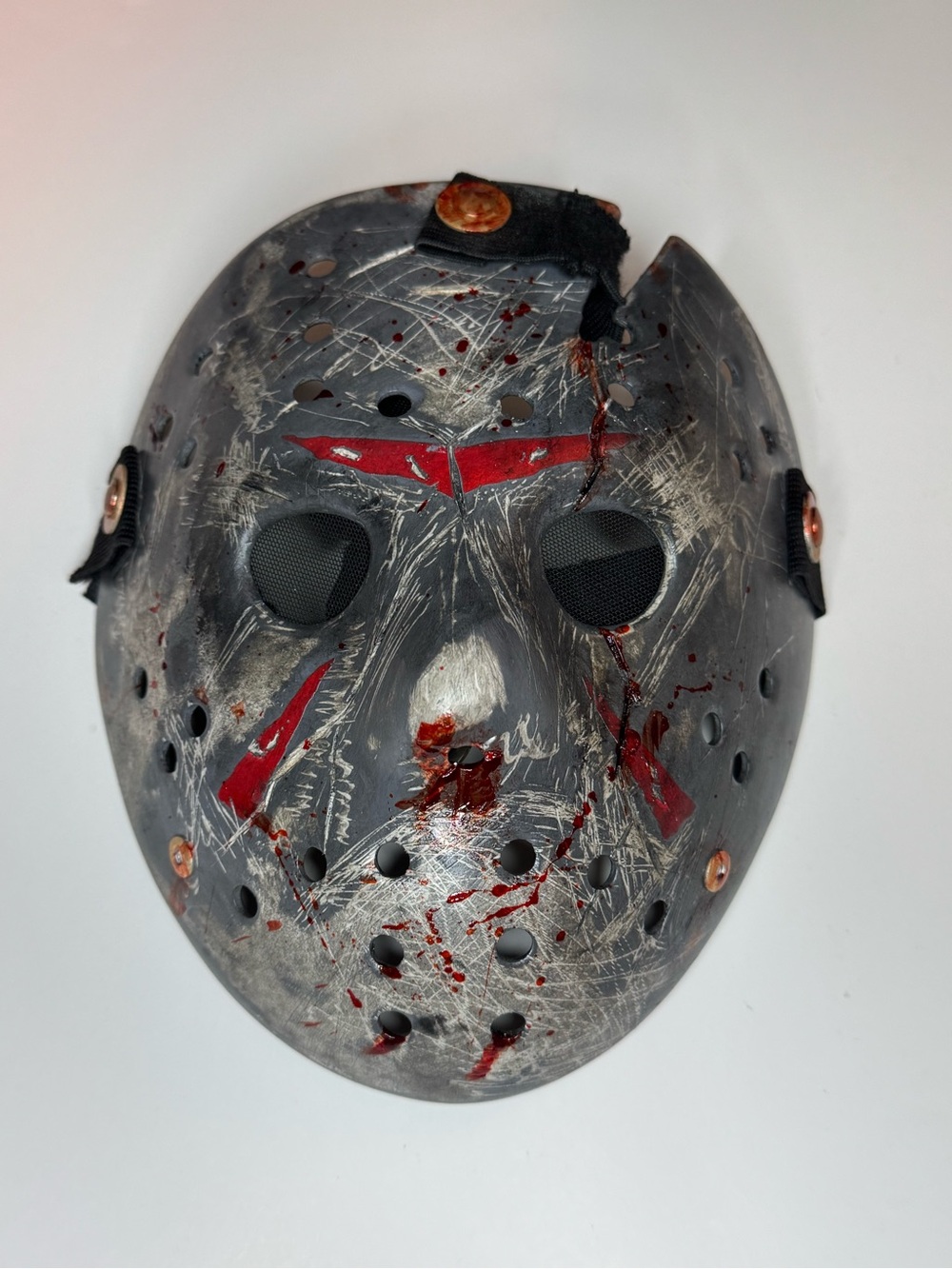 Handmade Custom Jason Voorhees Hockey Mask Friday The 13th